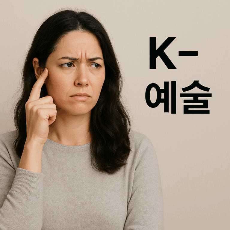 K-예술의 화려한 포장 뒤에 숨겨진 진짜 이야기