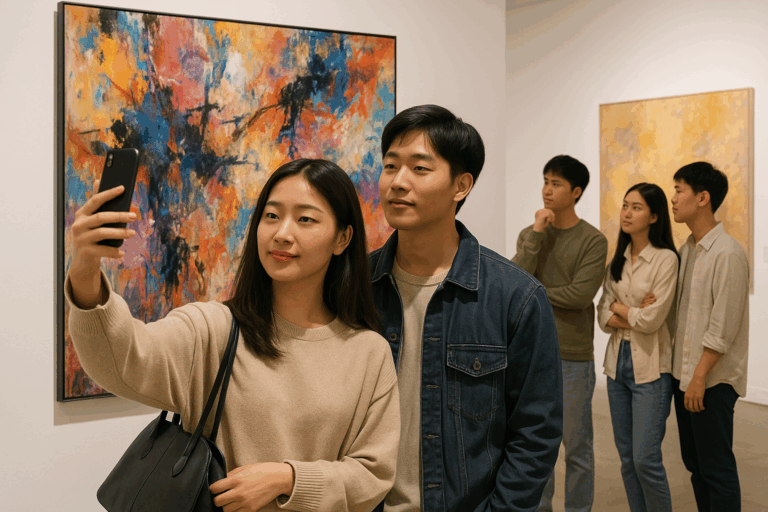 MZ세대, 전시에 빠진 이유: 감각과 자아를 찾아서