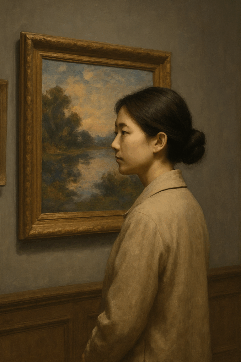 그림 앞에 머무르는 시간, 마음의 여행이 시작되는 순간