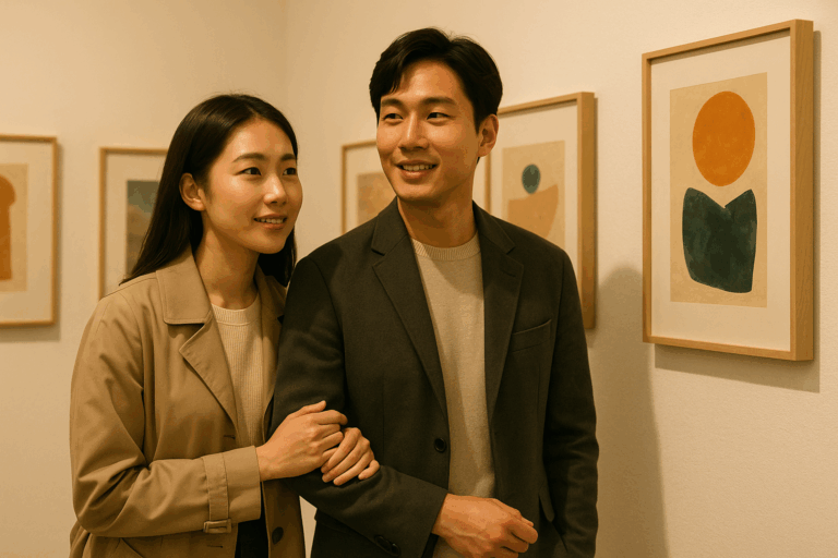 연인들의 새로운 만남의 장, 전시회 데이트 열풍의 이유